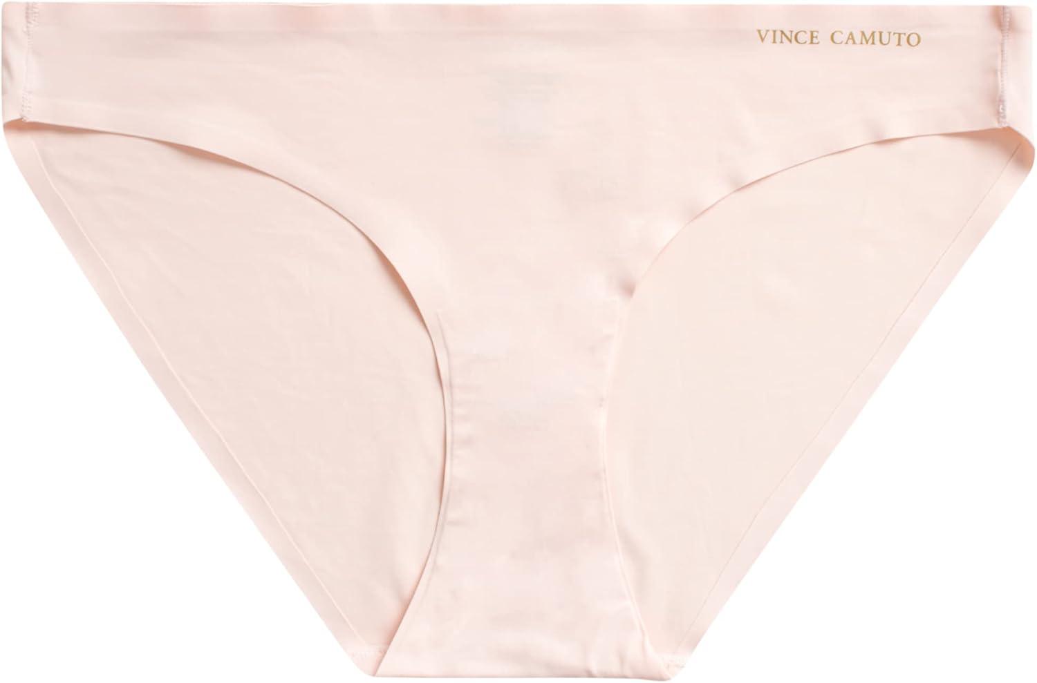 imageVince Camuto Womens Underwear Seamless Bikini No Show Breathable Ladies Panties Soft and Stretchy Ropa Interior 5 PackPeonyRoseLilacWoodroseBlack