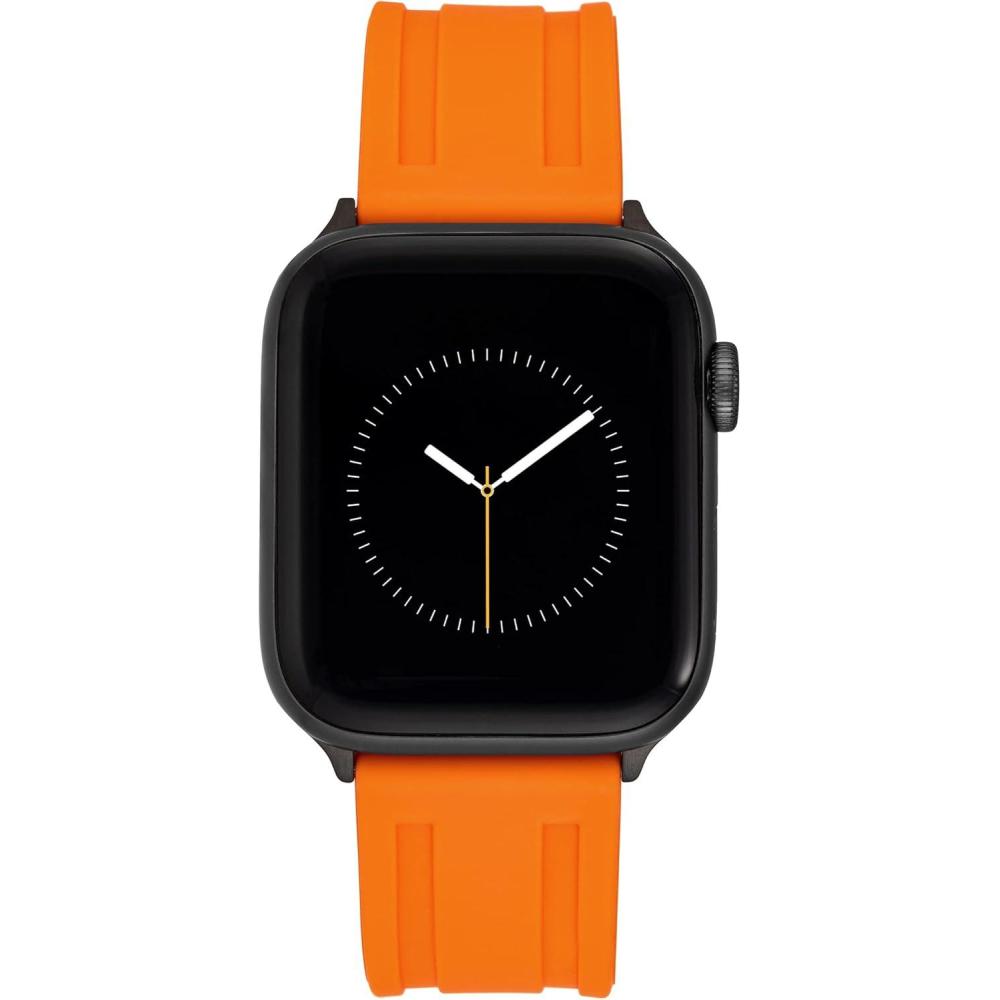 imageVince Camuto Fashion Bands for Apple Watch Secure Adjustable Apple Watch Replacement Band Fits Most WristsOrange