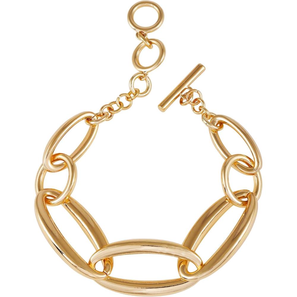 imageVince Camuto Goldtone Toggle Bracelet 75quot For Women