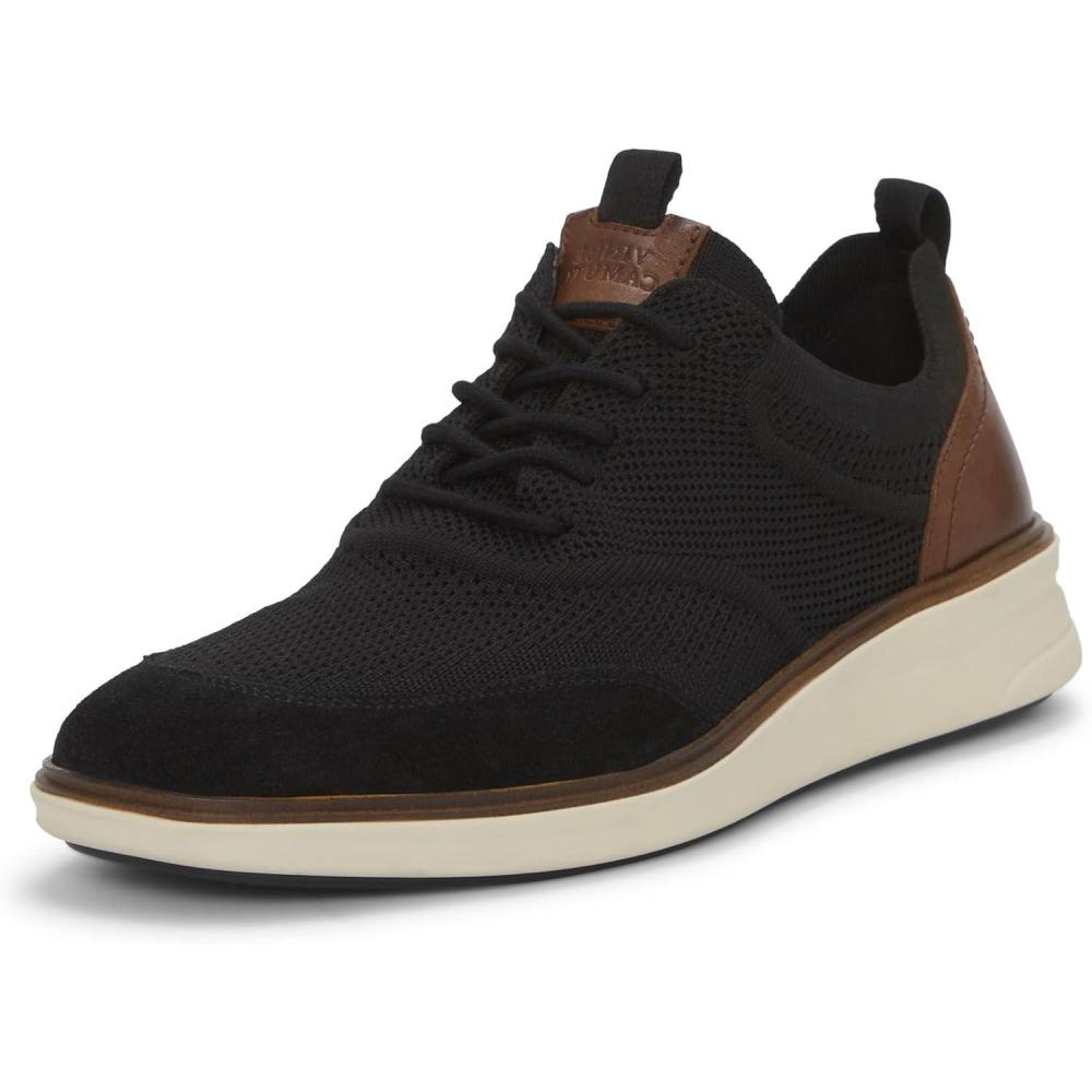 imageVince Camuto Mens Haldane SneakerBlackDark Cuero
