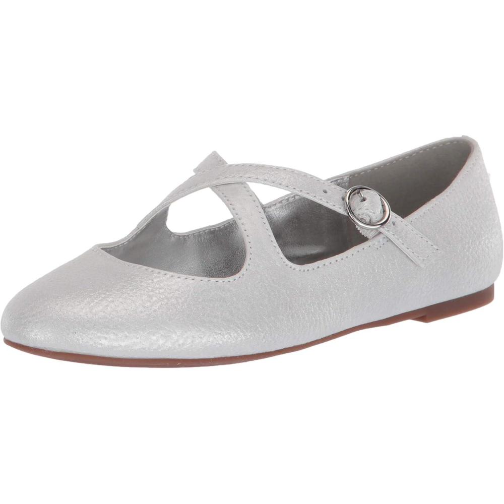 imageVince Camuto UnisexChild Flat Dress Shoe Mary JaneSilver