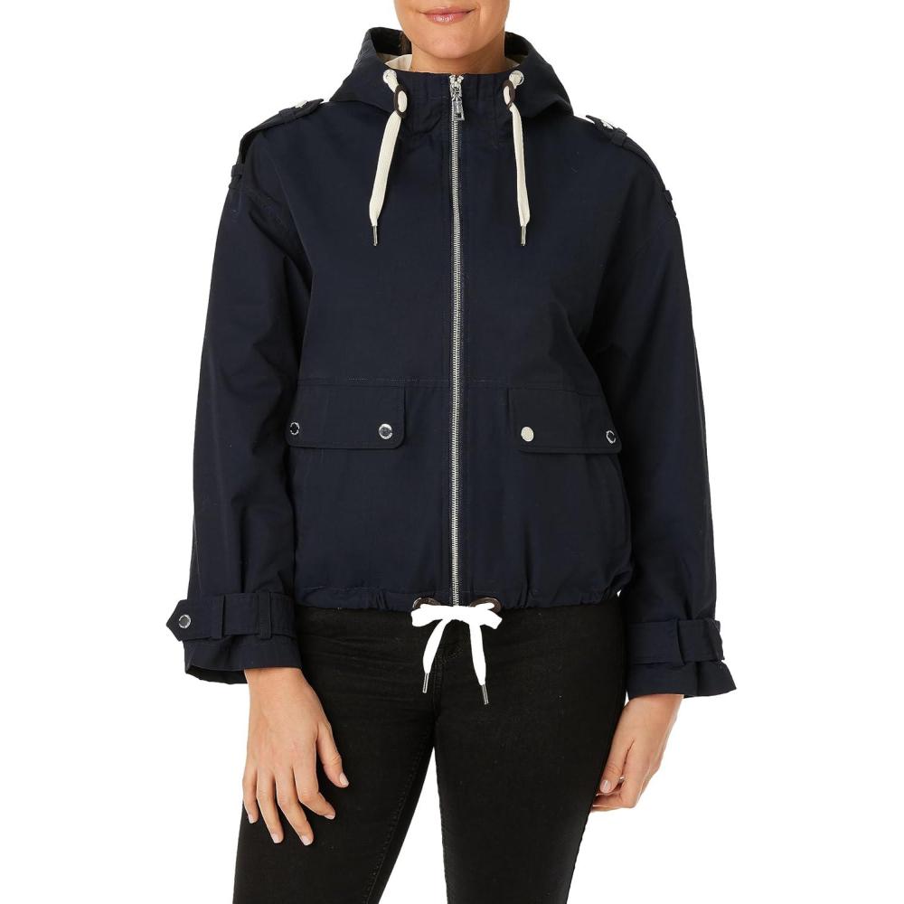 imageVince Camuto Womens Blue Cotton AnorakBlue