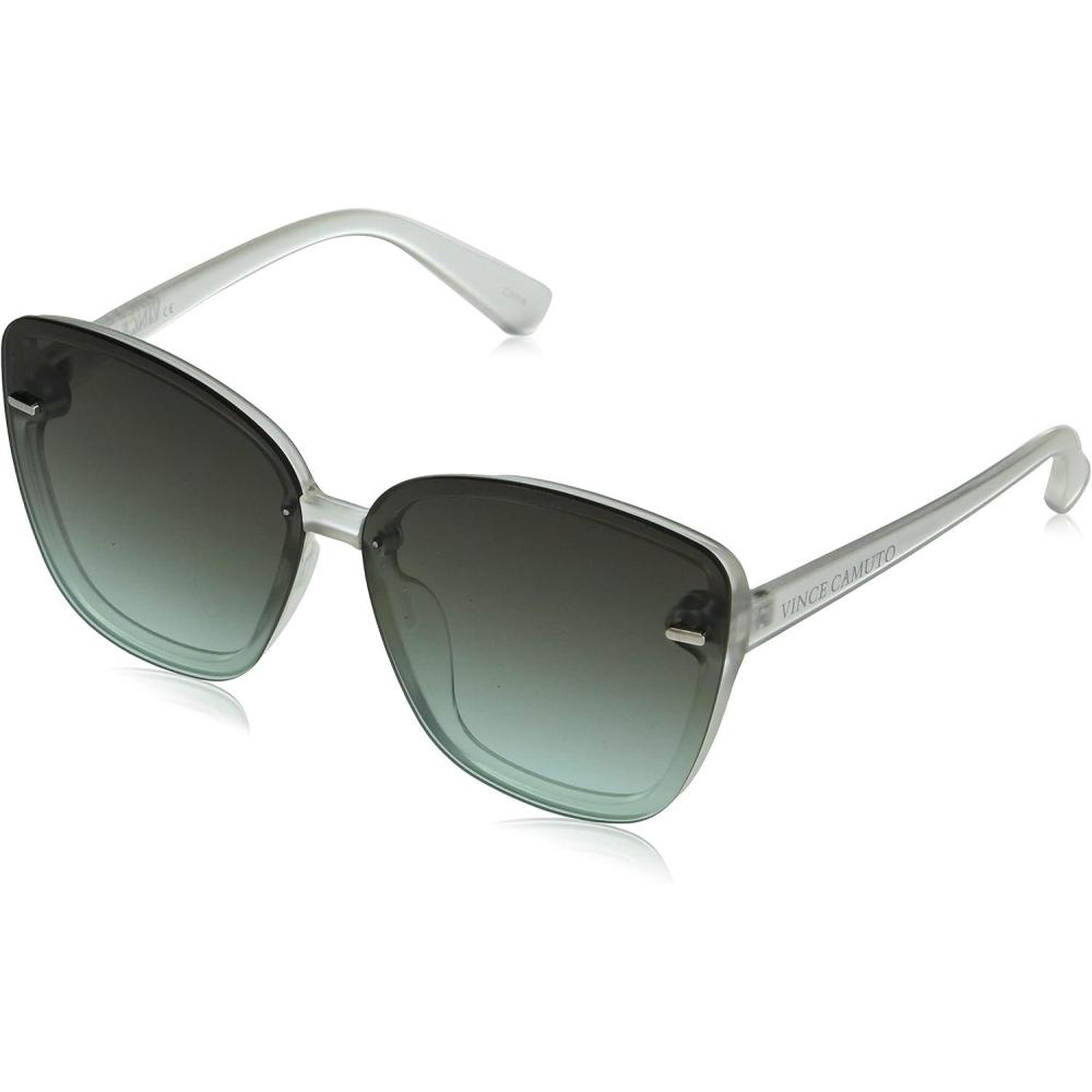 imageVince Camuto Womens Glamorous 100 UV Protective Square SunglassesClear