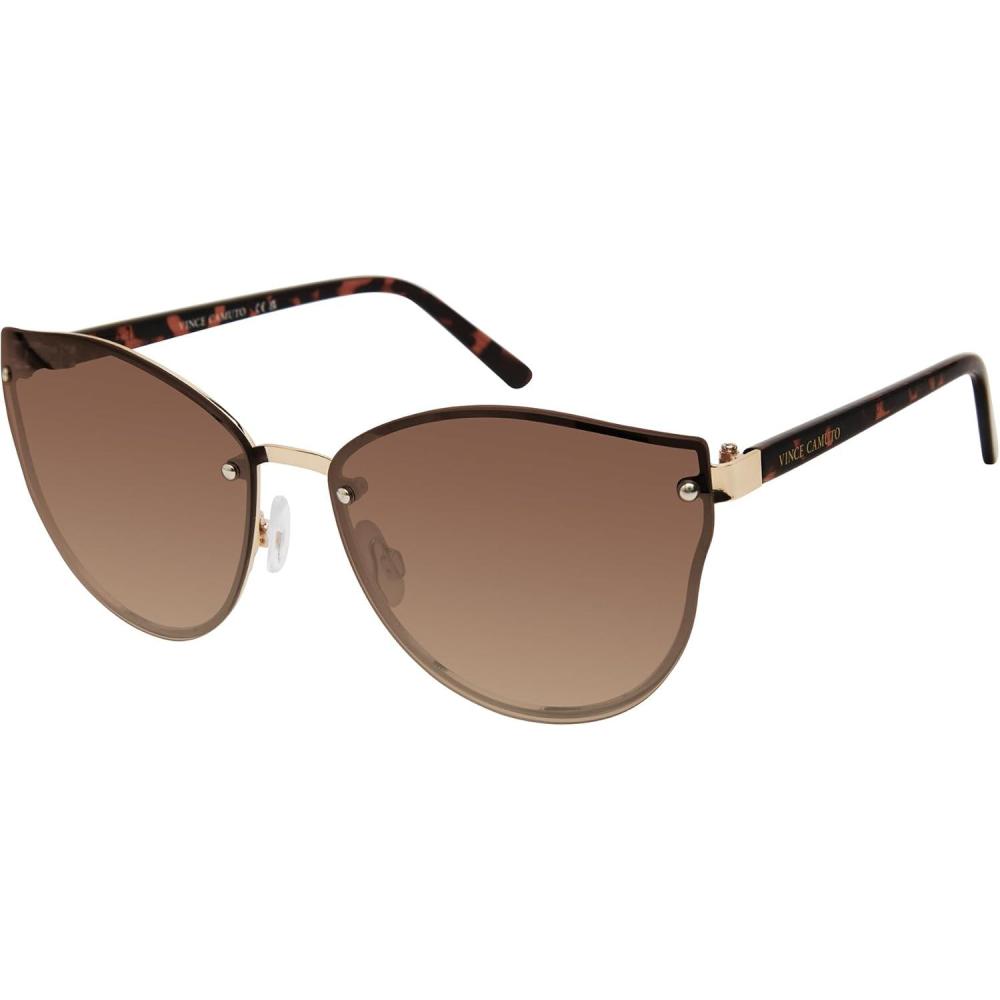 imageVince Camuto Womens Glamorous 100 UV Protective Square SunglassesGold