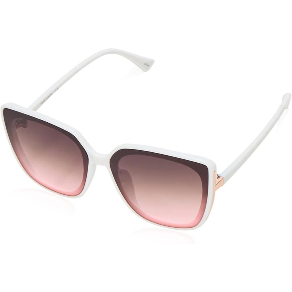 imageVince Camuto Womens Glamorous 100 UV Protective Square SunglassesWhite