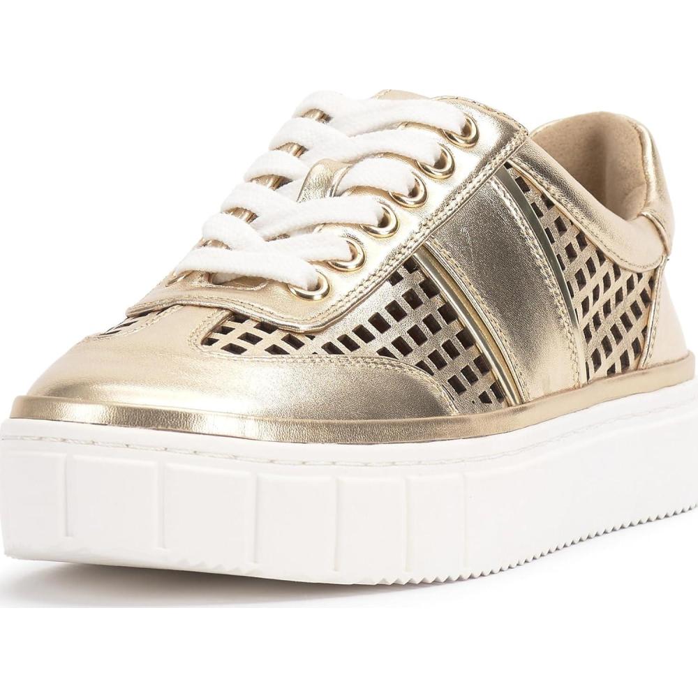 imageVince Camuto Womens Raiden SneakerEgyptian Gold