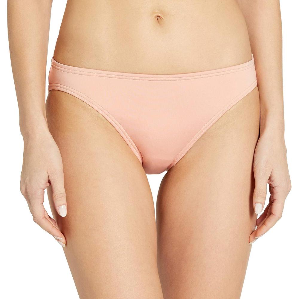 imageVince Camuto Womens Standard Classic Solid Hipster Bikini Bottom SwimsuitBlush