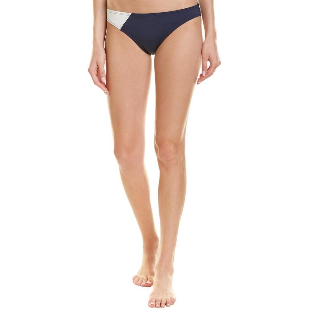 imageVince Camuto Womens Standard Classic Solid Hipster Bikini Bottom SwimsuitSun Block Deep Sea