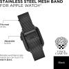 Vince Camuto Fashion Bands for Apple Watch, Secure, Adjustable, Apple Watch Replacement Band, Fits Most Wrists(Black)