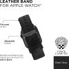 Vince Camuto Fashion Bands for Apple Watch, Secure, Adjustable, Apple Watch Replacement Band, Fits Most Wrists(Dark Grey/Black)