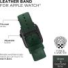 Vince Camuto Fashion Bands for Apple Watch, Secure, Adjustable, Apple Watch Replacement Band, Fits Most Wrists(Green/Black)