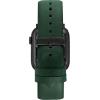 Vince Camuto Fashion Bands for Apple Watch, Secure, Adjustable, Apple Watch Replacement Band, Fits Most Wrists(Green/Black)