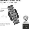 Vince Camuto Fashion Bands for Apple Watch, Secure, Adjustable, Apple Watch Replacement Band, Fits Most Wrists(Gunmetal Grey)