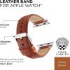 Vince Camuto Fashion Bands for Apple Watch, Secure, Adjustable, Apple Watch Replacement Band, Fits Most Wrists(Honey Brown Leather)