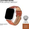 Vince Camuto Fashion Bands for Apple Watch, Secure, Adjustable, Apple Watch Replacement Band, Fits Most Wrists(Honey Brown Leather)