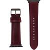 Vince Camuto Fashion Bands for Apple Watch, Secure, Adjustable, Apple Watch Replacement Band, Fits Most Wrists(Leather Band for Apple Watch Burgundy)