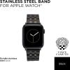 Vince Camuto Fashion Bands for Apple Watch, Secure, Adjustable, Apple Watch Replacement Band, Fits Most Wrists(Metal Band for Apple Watch Black)