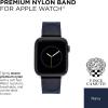 Vince Camuto Fashion Bands for Apple Watch, Secure, Adjustable, Apple Watch Replacement Band, Fits Most Wrists(Navy Nylon)