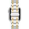 Vince Camuto Fashion Bands for Apple Watch, Secure, Adjustable, Apple Watch Replacement Band, Fits Most Wrists(Two Tone)