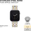 Vince Camuto Fashion Bands for Apple Watch, Secure, Adjustable, Apple Watch Replacement Band, Fits Most Wrists(Two Tone)