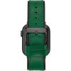 Vince Camuto Fashion Bands for Apple Watch, Secure, Adjustable, Apple Watch Replacement Band, Fits Most Wrists(Woven Band for Apple Watch Green/Black)