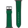 Vince Camuto Fashion Bands for Apple Watch, Secure, Adjustable, Apple Watch Replacement Band, Fits Most Wrists(Woven Band for Apple Watch Green/Black)