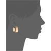 Vince Camuto Gold-Tone Square Hoop Gold