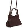 Vince Camuto Kayli Satchel(Midnight Plum)