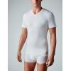 Vince Camuto Men’s Cotton V-Neck Tee T-Shirt Multi-Pack((3-pack) Black/Grey Heather/White)
