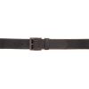 Vince Camuto Mens Jean Belt | Black Belt | Genuine Leather Belt | Black Finish Belt Buckle(Brown)