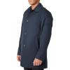 Vince Camuto Men’s Trench Coat, Blue, X-Large
