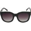 Vince Camuto Vc102 Classic 100% Uv Protective Women’s Rectangular Sunglasses. Luxe Gifts for Her, 52 Mm(Black & Grey)