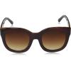 Vince Camuto Vc102 Classic 100% Uv Protective Women’s Rectangular Sunglasses. Luxe Gifts for Her, 52 Mm(Brown)