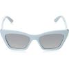 Vince Camuto Women’s Glamorous 100% UV Protective Square Sunglasses(Blue)