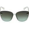Vince Camuto Women’s Glamorous 100% UV Protective Square Sunglasses(Clear)