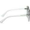 Vince Camuto Women’s Glamorous 100% UV Protective Square Sunglasses(Clear)