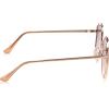 Vince Camuto Women’s Glamorous 100% UV Protective Square Sunglasses(Gold & Rose)