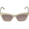 Vince Camuto Women’s Glamorous 100% UV Protective Square Sunglasses(Nude)
