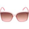 Vince Camuto Women’s Glamorous 100% UV Protective Square Sunglasses(Rose)