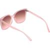 Vince Camuto Women’s Glamorous 100% UV Protective Square Sunglasses(Rose)