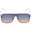 Vince Camuto Women’s Glamorous 100% UV Protective Square Sunglasses(Rose Gold & White)