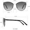 Vince Camuto Women’s Glamorous 100% UV Protective Square Sunglasses(Rose Gold)