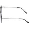 Vince Camuto Women’s Glamorous 100% UV Protective Square Sunglasses(Silver & Blue)
