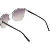 Vince Camuto Women’s Glamorous 100% UV Protective Square Sunglasses(Silver)