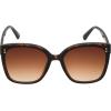 Vince Camuto Women’s Glamorous 100% UV Protective Square Sunglasses(Tortoise)