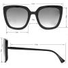 Vince Camuto Women’s Glamorous 100% UV Protective Square Sunglasses(White)