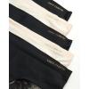 Vince Camuto Women’s Hipster Underwear – 5 Pack Ultra Soft Breathable Seamless Panties for Women Ropa Interior(Black/White Lace)