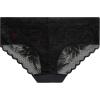 Vince Camuto Women’s Hipster Underwear, Soft Seamless Lace, Breathable Ladies Panties, 3/6 Pack, Ropa Interior de Mujer(Black (3pk))