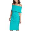 Vince Camuto Women’s Off The Shoulder Sheath Dress(Transparent)
