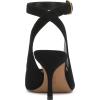 Vince Camuto Women’s Pavles Heeled Sandal(Black Suede)